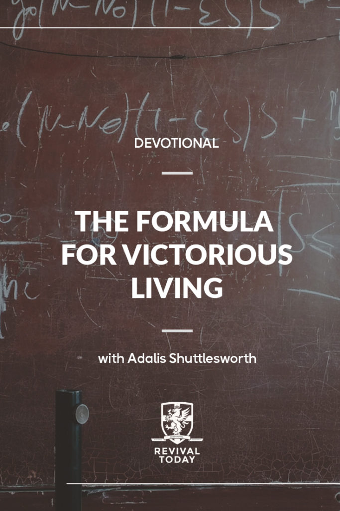 The Formula for Victorious Living, a devotional with Adalis Shuttlesworth of Revival Today