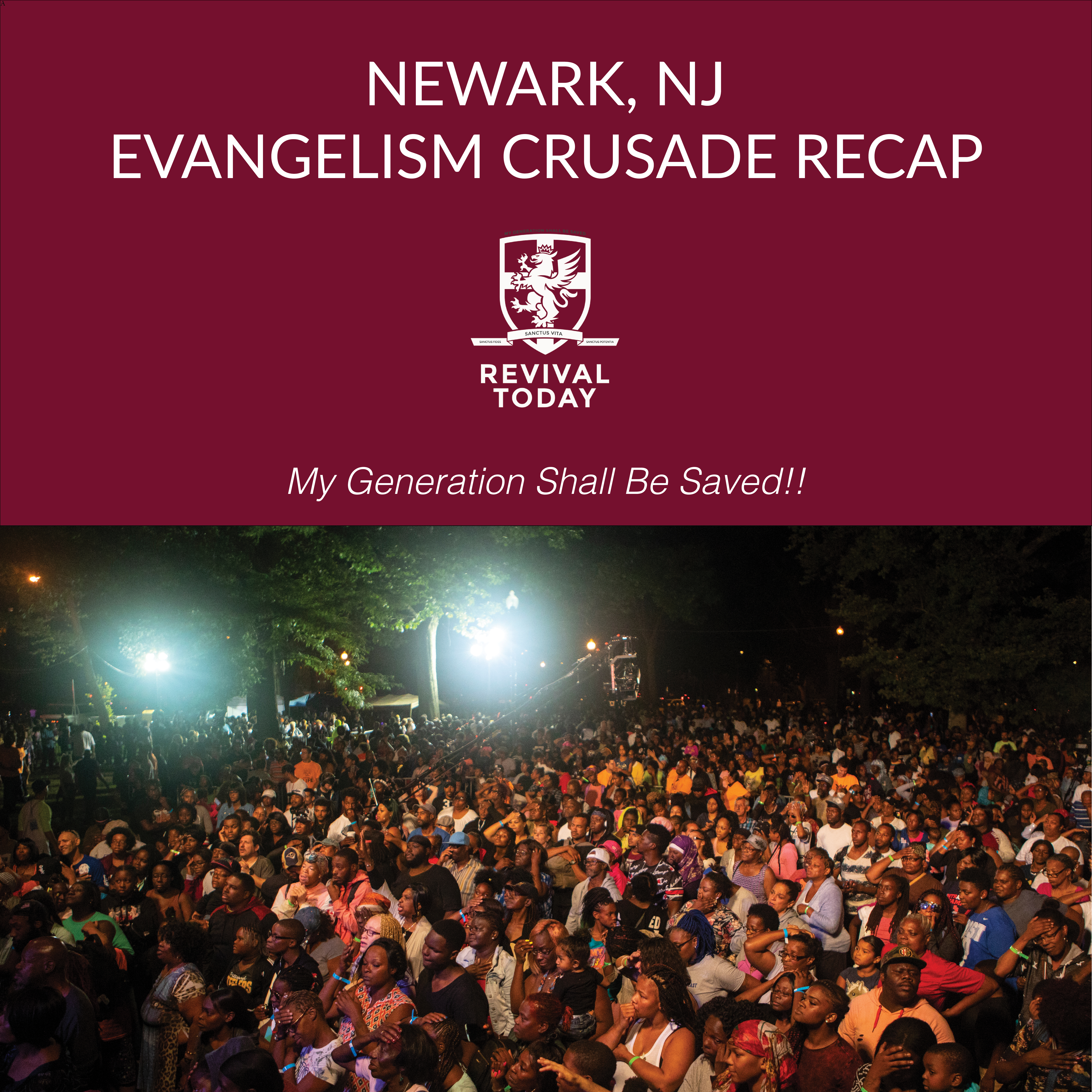 Newark New Jersey Evangelism Crusade with Revival Today