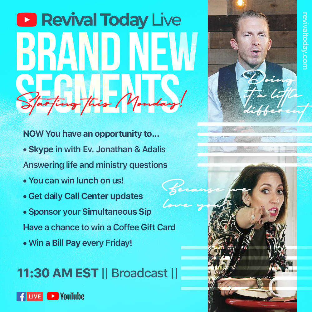 Revival Today Live Giveaways