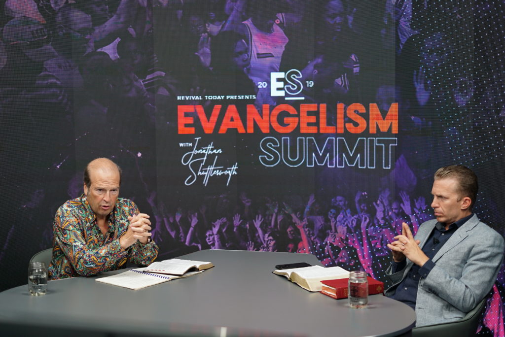 Jonathan Shuttlesworth and Ted Shuttlesworth Sr teach on the office of the evangelist at the Revival Today evangelism summit